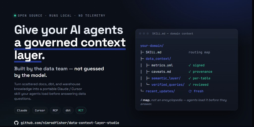 Data Context Layer Studio cover